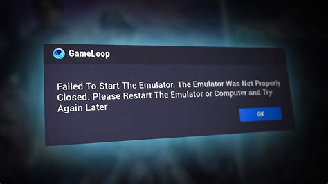 How to Fix GameLoop’s “Failed to Start the Emulator” Error in .